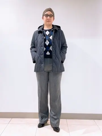 J.PRESS LADIES L スタッフ コーディネート画像