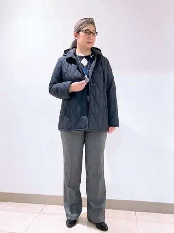 J.PRESS LADIES L スタッフ コーディネート画像