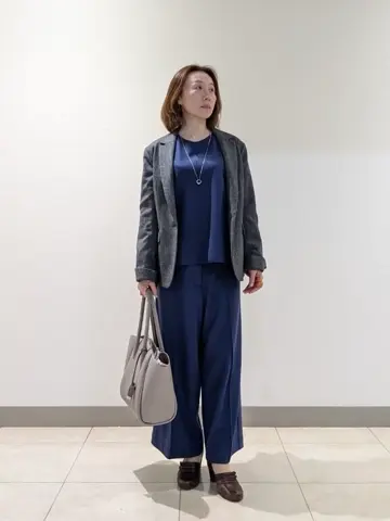 J.PRESS LADIES L スタッフ コーディネート画像