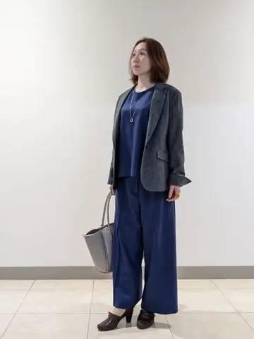 J.PRESS LADIES L スタッフ コーディネート画像