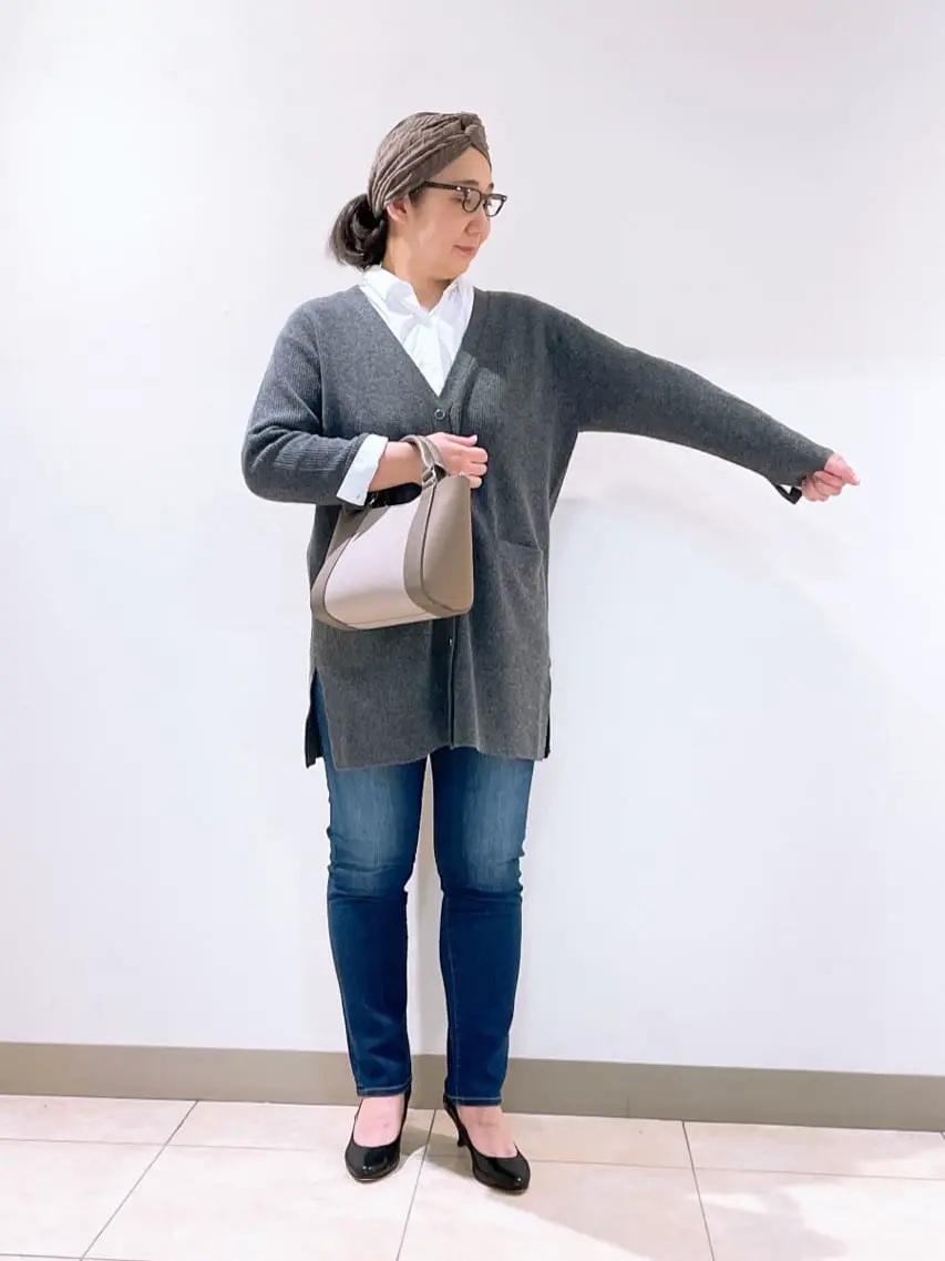 J.PRESS LADIES L スタッフ コーディネート画像