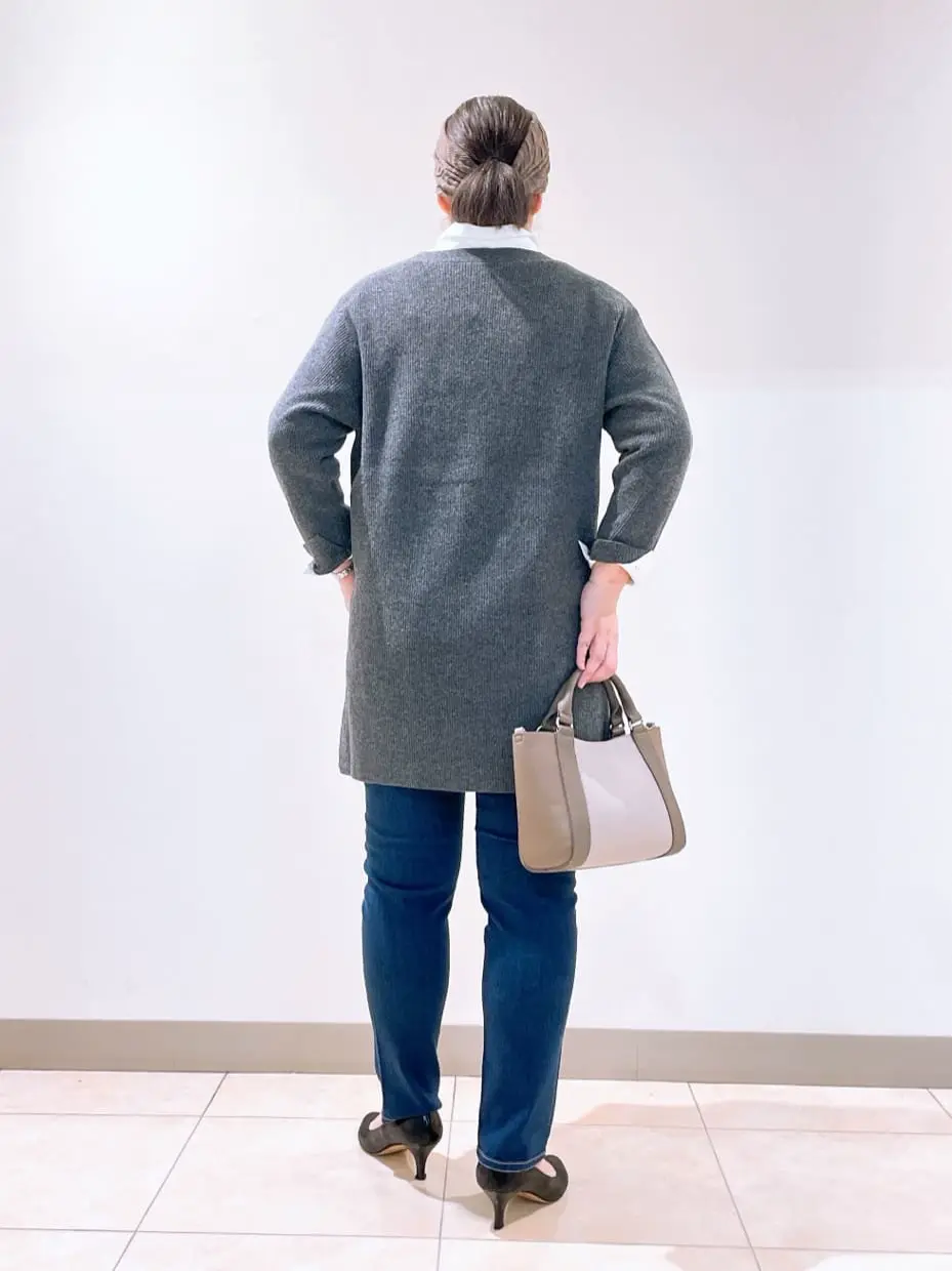 J.PRESS LADIES L スタッフ コーディネート画像