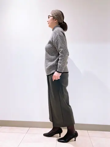 J.PRESS LADIES L スタッフ コーディネート画像
