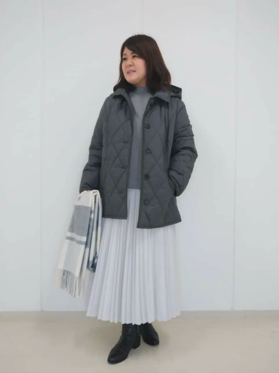 J.PRESS LADIES L 河野 コーディネート画像