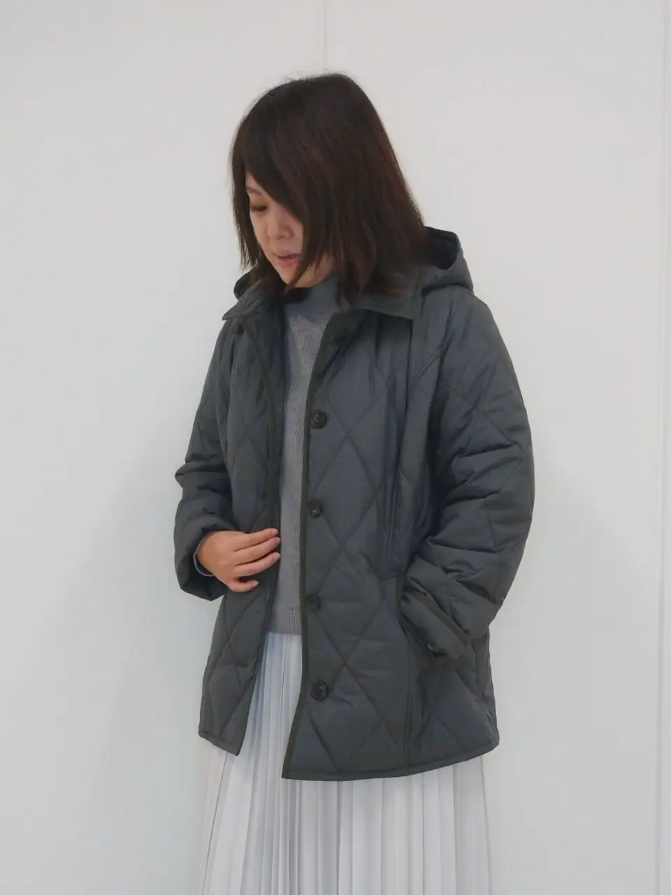 J.PRESS LADIES L 河野 コーディネート画像