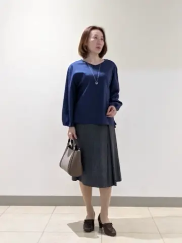 J.PRESS LADIES L スタッフ コーディネート画像