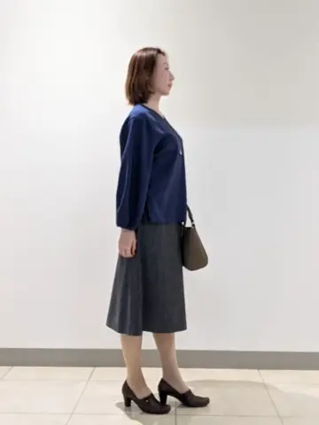 J.PRESS LADIES L スタッフ コーディネート画像