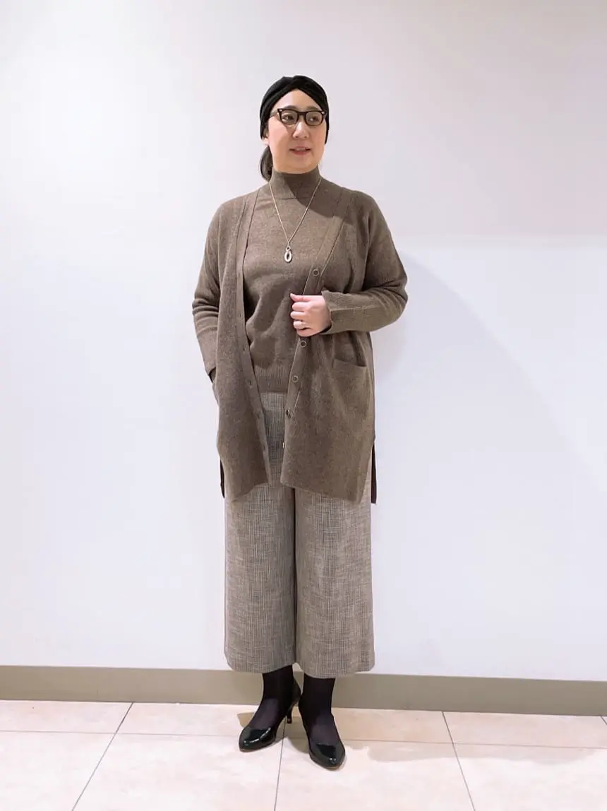 J.PRESS LADIES L スタッフ コーディネート画像