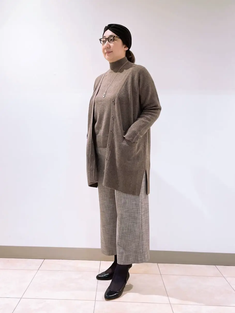 J.PRESS LADIES L スタッフ コーディネート画像