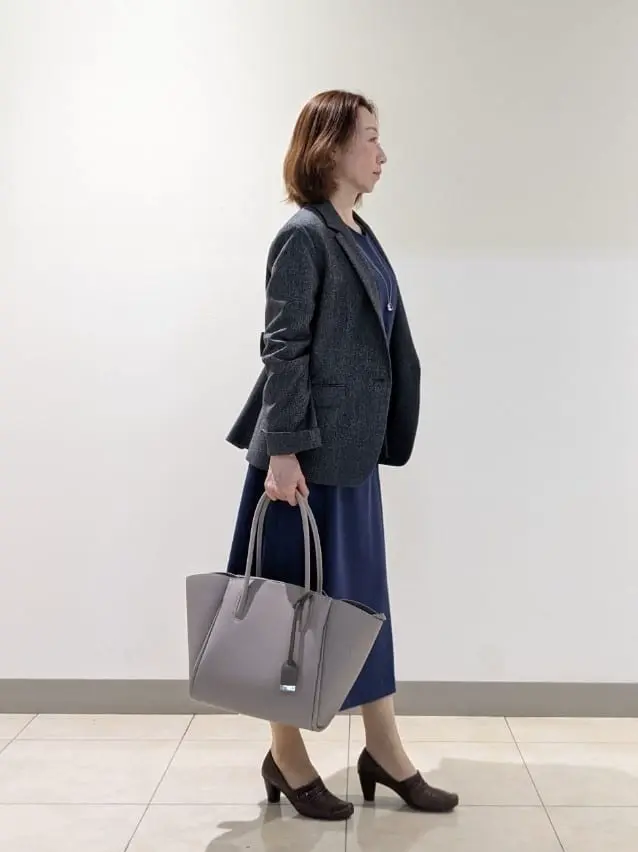 J.PRESS LADIES L スタッフ コーディネート画像