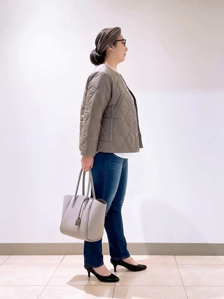 J.PRESS LADIES L スタッフ コーディネート画像