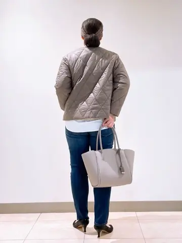 J.PRESS LADIES L スタッフ コーディネート画像