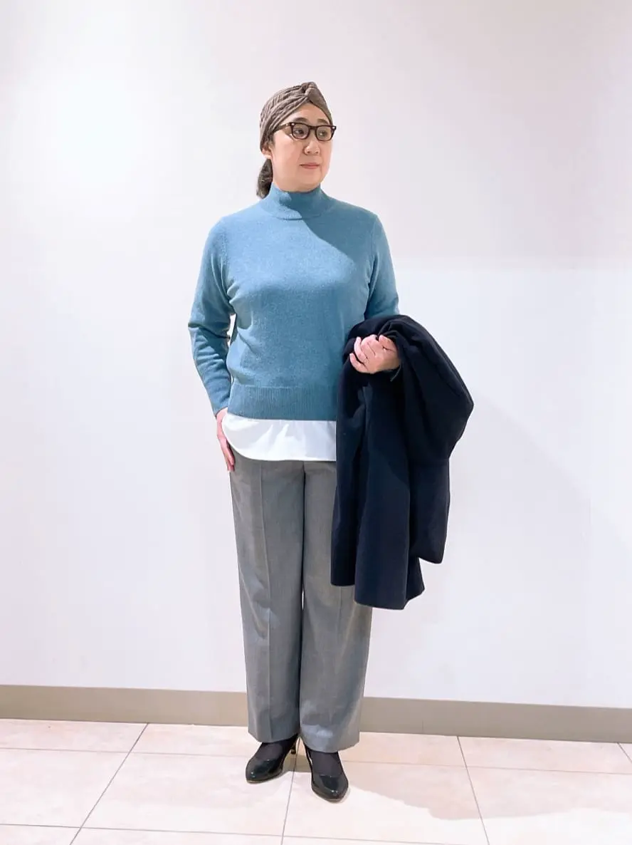 J.PRESS LADIES L スタッフ コーディネート画像