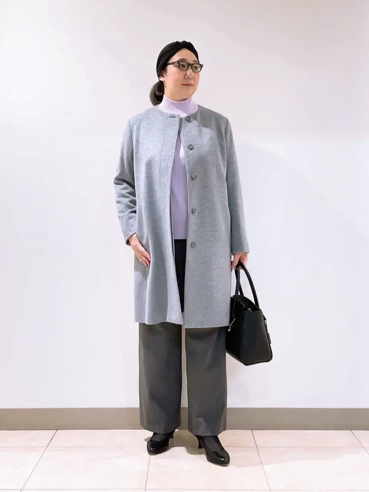 J.PRESS LADIES L スタッフ コーディネート画像