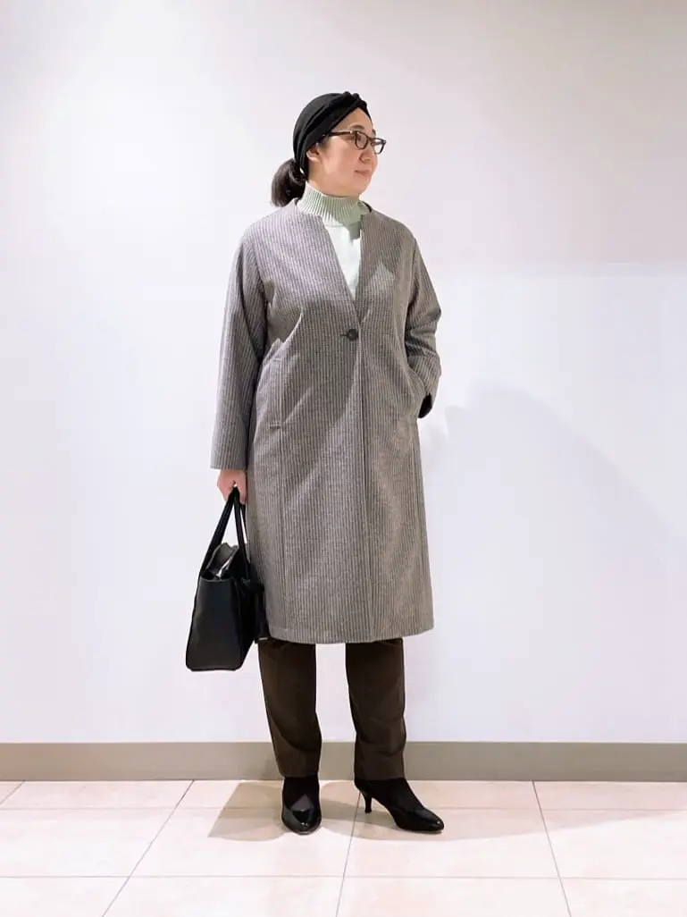 J.PRESS LADIES L スタッフ コーディネート画像