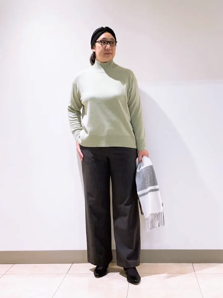 J.PRESS LADIES L スタッフ コーディネート画像