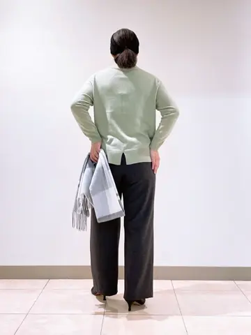 J.PRESS LADIES L スタッフ コーディネート画像