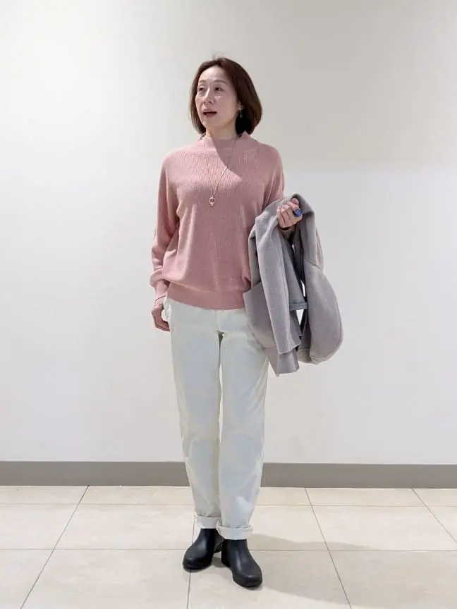 J.PRESS LADIES L スタッフ コーディネート画像