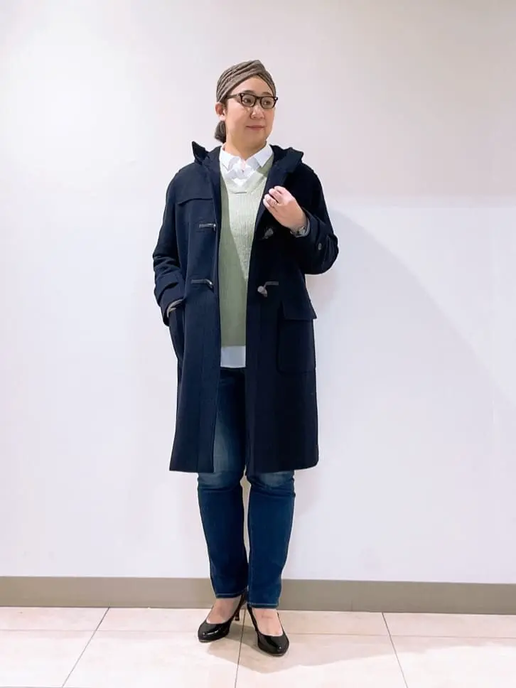 J.PRESS LADIES L スタッフ コーディネート画像