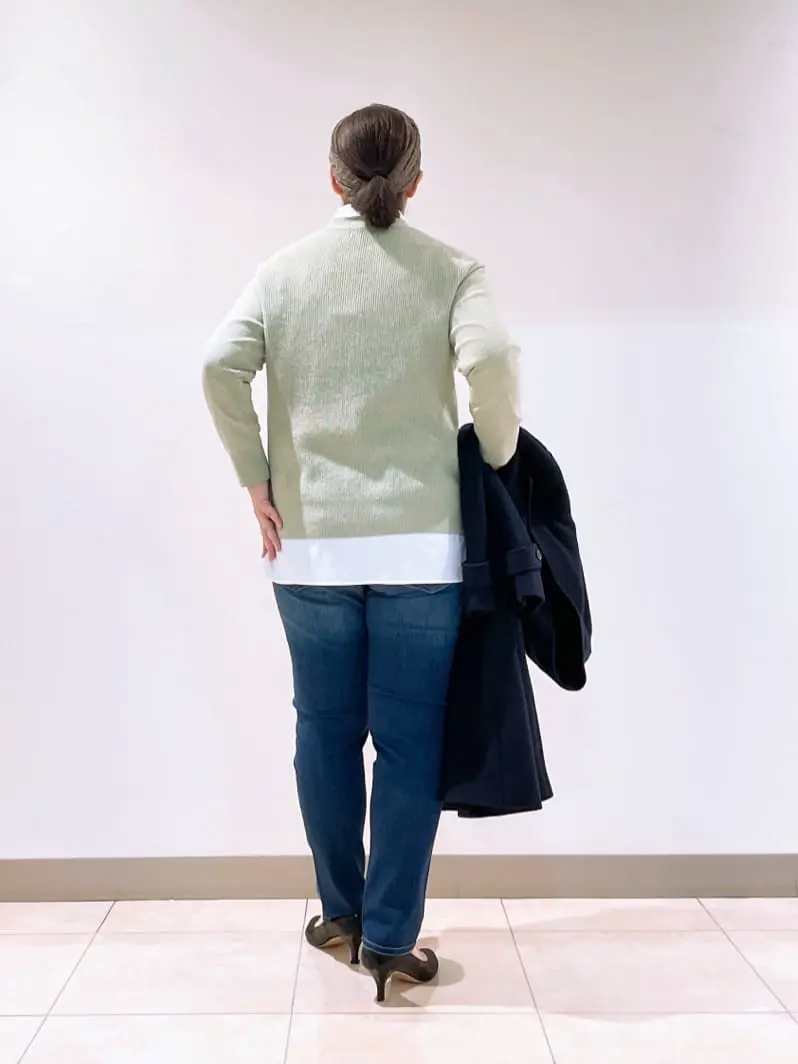 J.PRESS LADIES L スタッフ コーディネート画像