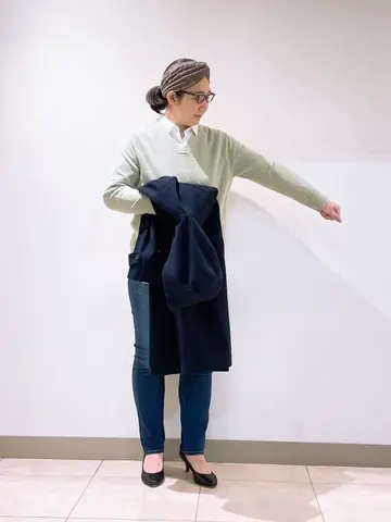 J.PRESS LADIES L スタッフ コーディネート画像