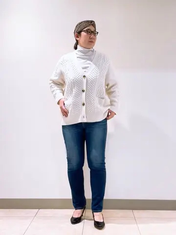 J.PRESS LADIES L スタッフ コーディネート画像