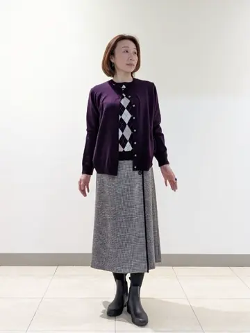 J.PRESS LADIES L スタッフ コーディネート画像