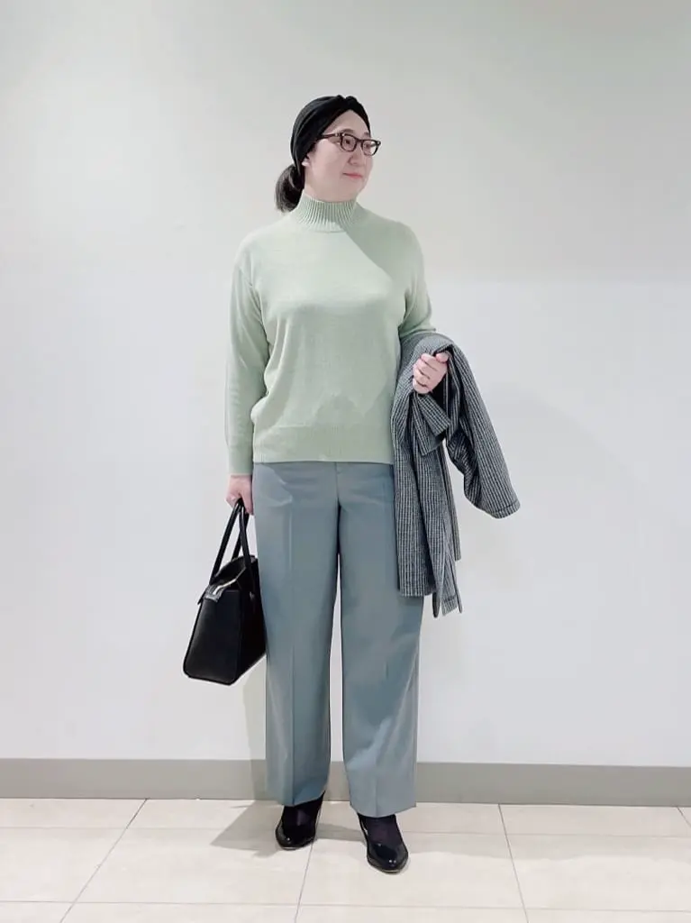 J.PRESS LADIES L スタッフ コーディネート画像