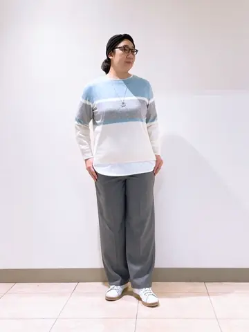 J.PRESS LADIES L スタッフ コーディネート画像