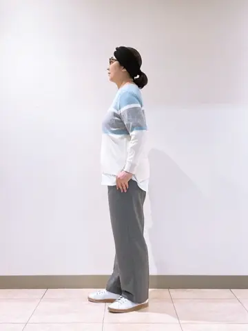 J.PRESS LADIES L スタッフ コーディネート画像