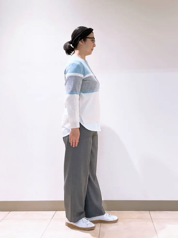 J.PRESS LADIES L スタッフ コーディネート画像