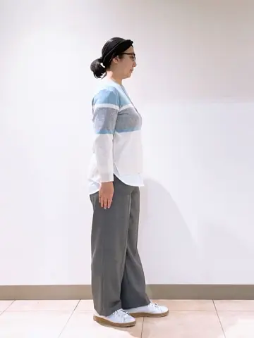 J.PRESS LADIES L スタッフ コーディネート画像