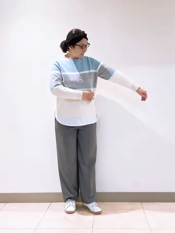 J.PRESS LADIES L スタッフ コーディネート画像