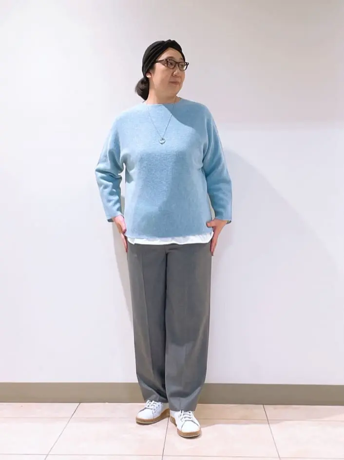 J.PRESS LADIES L スタッフ コーディネート画像