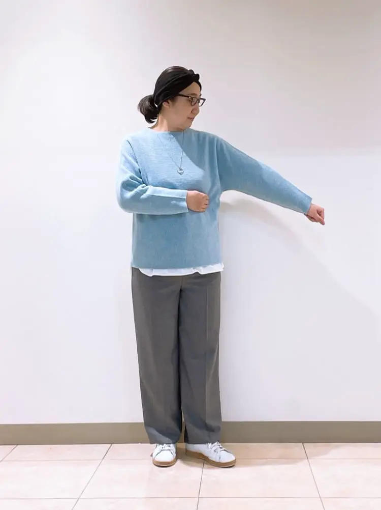 J.PRESS LADIES L スタッフ コーディネート画像