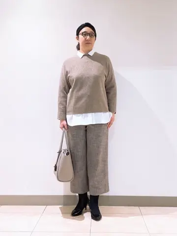 J.PRESS LADIES L スタッフ コーディネート画像