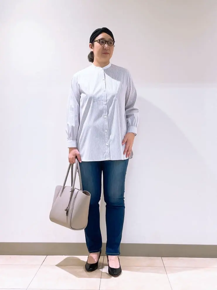 J.PRESS LADIES L スタッフ コーディネート画像