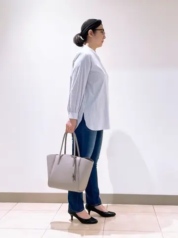 J.PRESS LADIES L スタッフ コーディネート画像