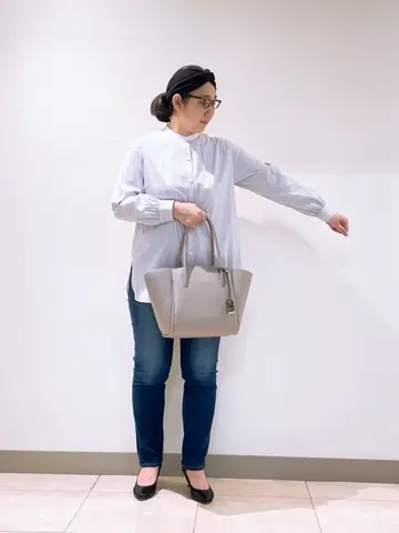 J.PRESS LADIES L スタッフ コーディネート画像