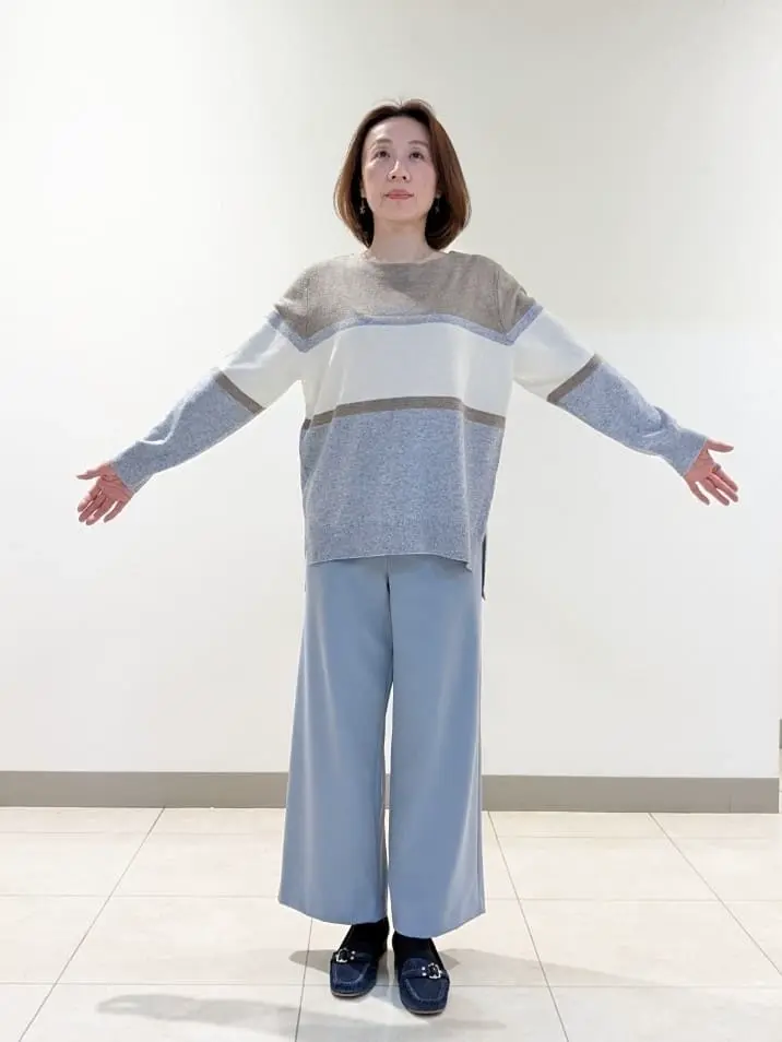 J.PRESS LADIES L スタッフ コーディネート画像