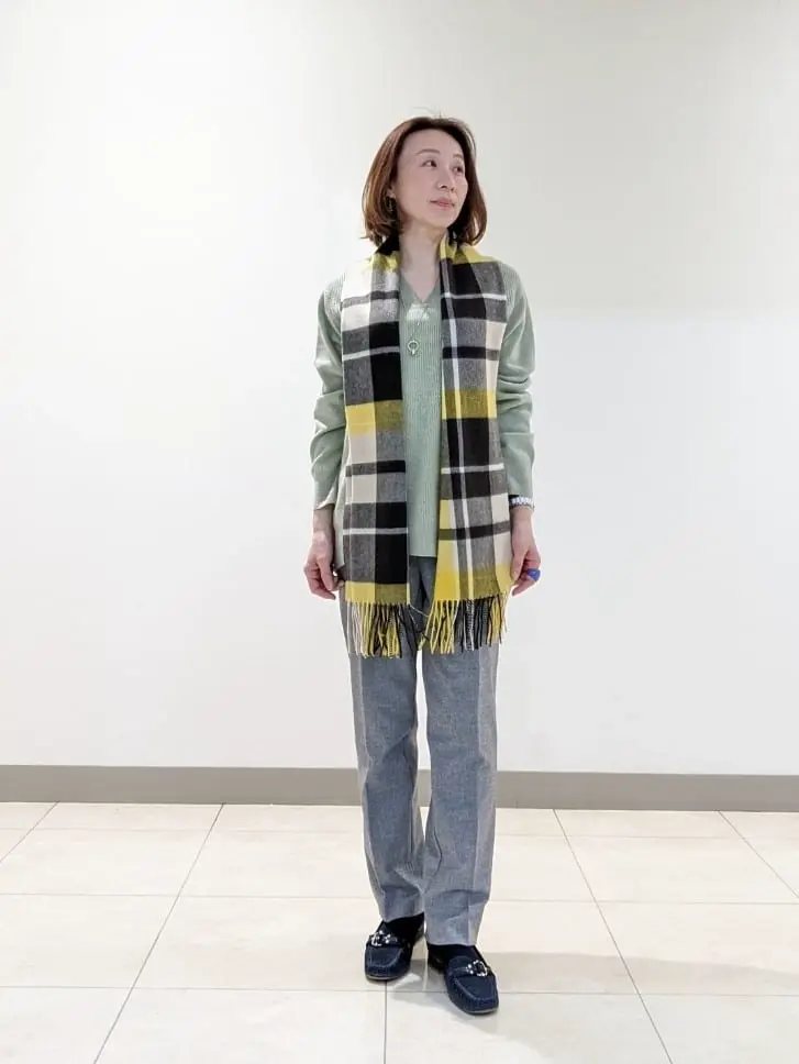 J.PRESS LADIES L スタッフ コーディネート画像