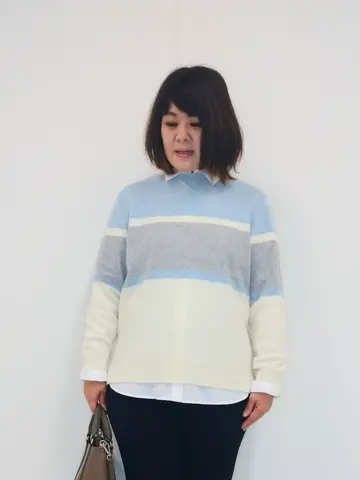 J.PRESS LADIES L 河野 コーディネート画像