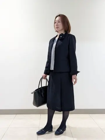 J.PRESS LADIES L スタッフ コーディネート画像