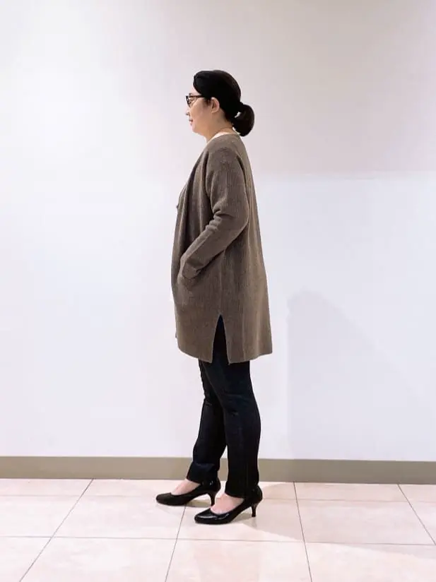 J.PRESS LADIES L スタッフ コーディネート画像