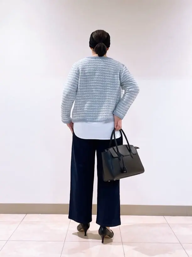 J.PRESS LADIES L スタッフ コーディネート画像