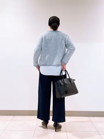 J.PRESS LADIES L スタッフ コーディネート画像