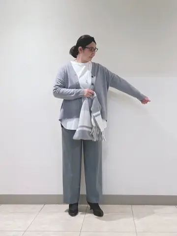 J.PRESS LADIES L スタッフ コーディネート画像