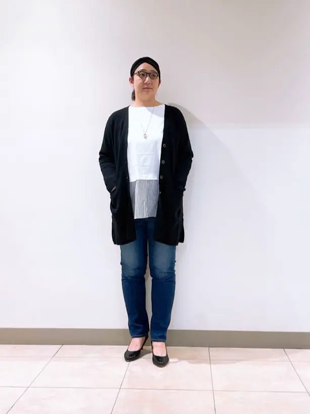 J.PRESS LADIES L スタッフ コーディネート画像