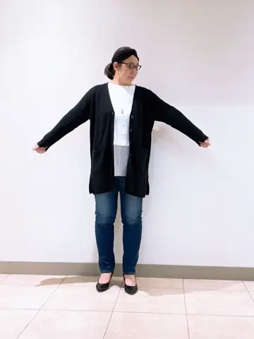 J.PRESS LADIES L スタッフ コーディネート画像