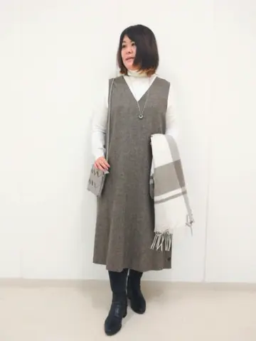 J.PRESS LADIES L 河野 コーディネート画像